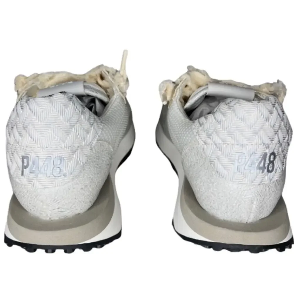 P448 Women's Athletic Cancun Sneakers White Size 7 Euro 37 NEW NIB